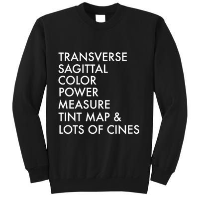 Transverse Sagittal Measure Sonographer Ultrasound Tech Sweatshirt