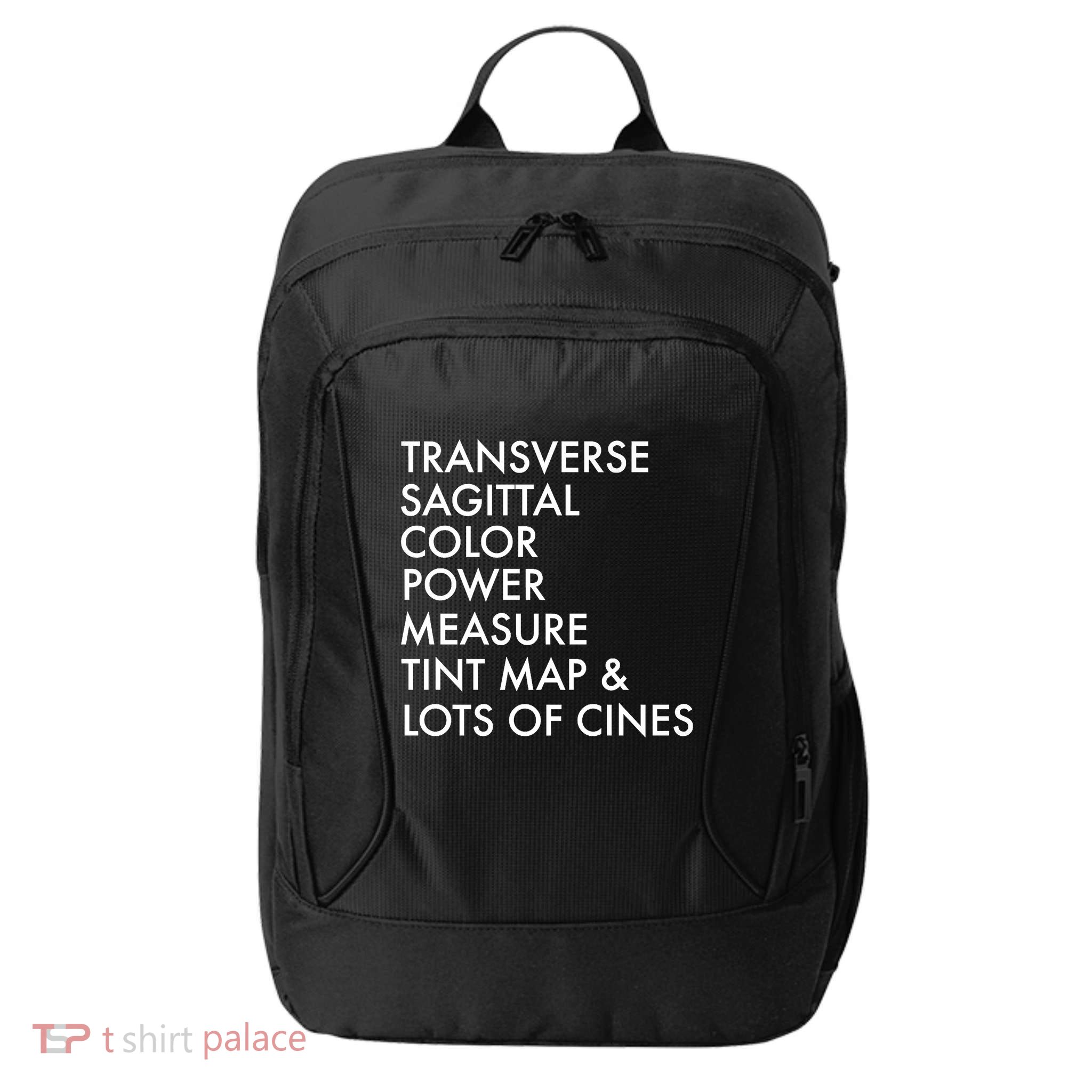 Transverse Sagittal Measure Sonographer Ultrasound Tech City Backpack