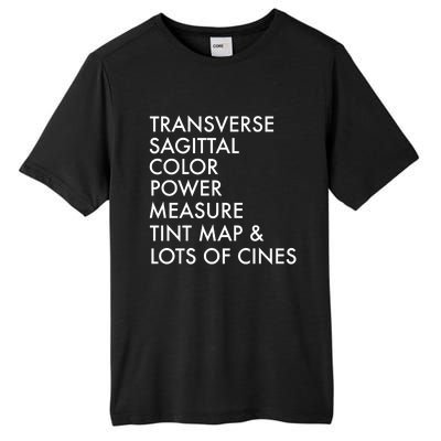 Transverse Sagittal Measure Sonographer Ultrasound Tech Tall Fusion ChromaSoft Performance T-Shirt