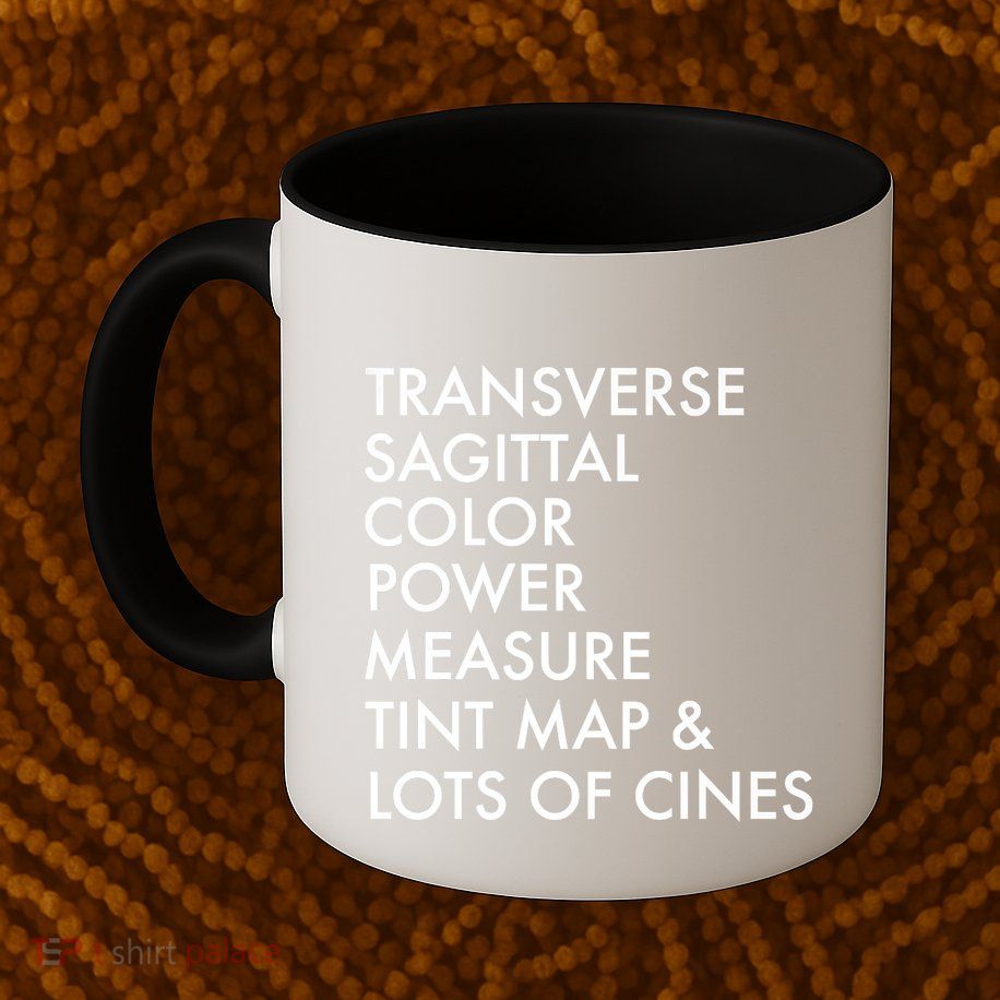 Transverse Sagittal Measure Sonographer Ultrasound Tech Mug