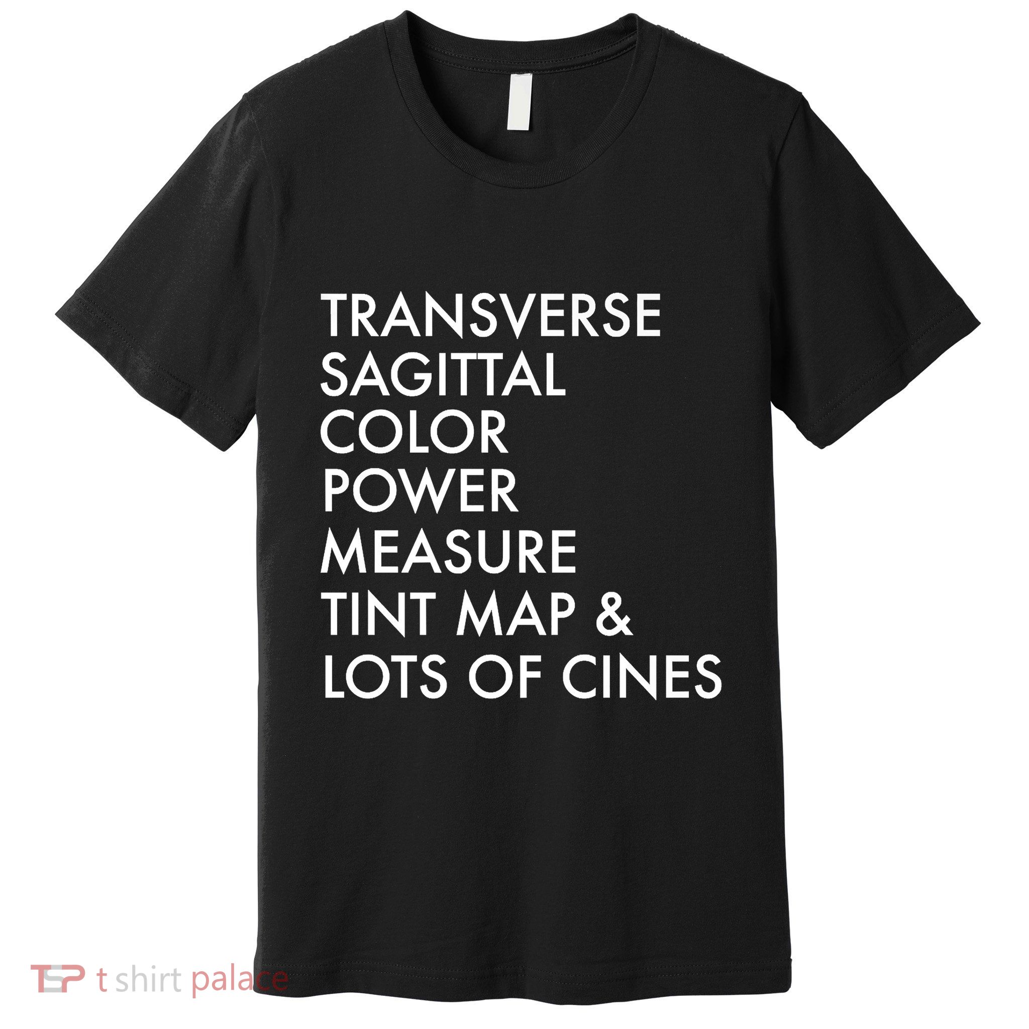 Transverse Sagittal Measure Sonographer Ultrasound Tech Premium T-Shirt