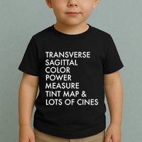 Transverse Sagittal Measure Sonographer Ultrasound Tech Toddler T-Shirt