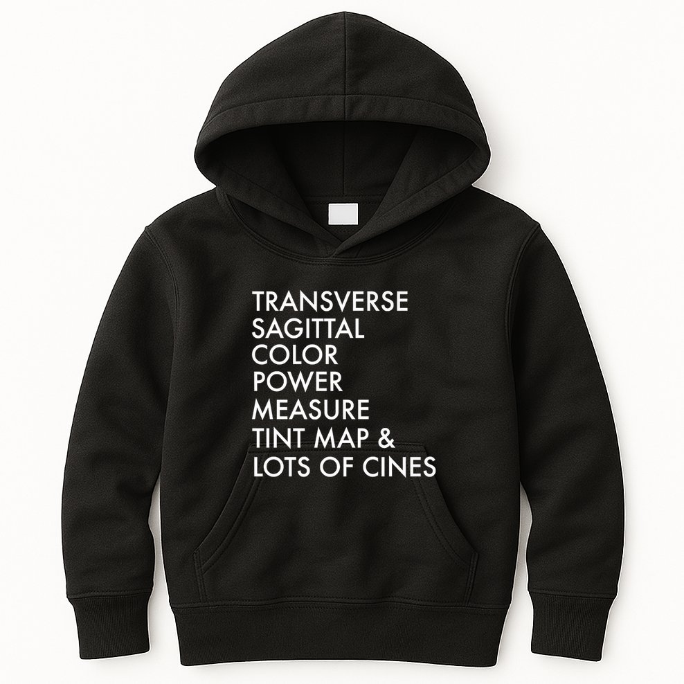 Transverse Sagittal Measure Sonographer Ultrasound Tech Kids Hoodie