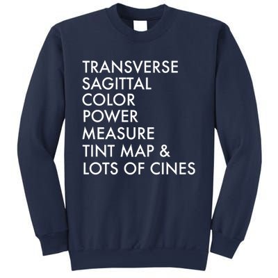 Transverse Sagittal Measure Sonographer Ultrasound Tech Sweatshirt