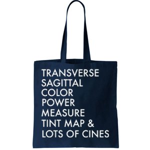 Transverse Sagittal Measure Sonographer Ultrasound Tech Tote Bag