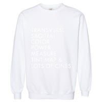 Transverse Sagittal Measure Sonographer Ultrasound Tech Garment-Dyed Sweatshirt