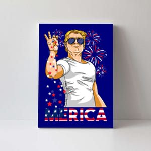 Trump Salt Merica Make Usa Great Again Usa Flag Gift Canvas