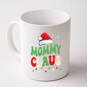 Team Santa Mommy Claus Groovy Matching Family Christmas Funny Gift Coffee Mug