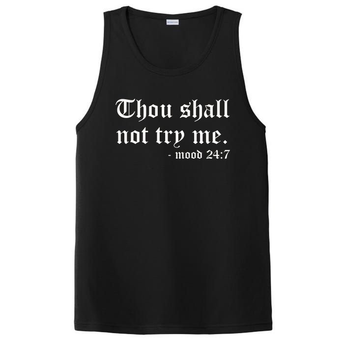 Thou Shall Not Try Me PosiCharge Competitor Tank