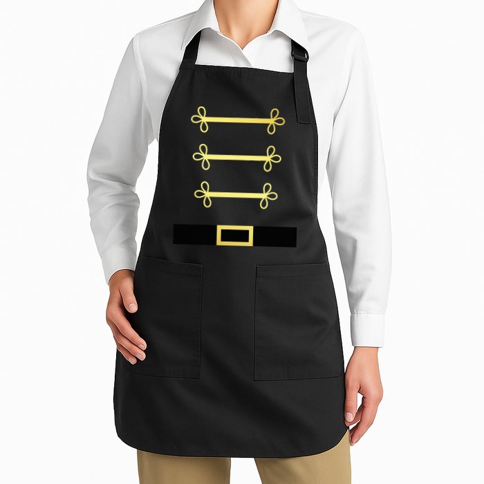 Toy Soldier Nutcracker Costume Uniform Apron
