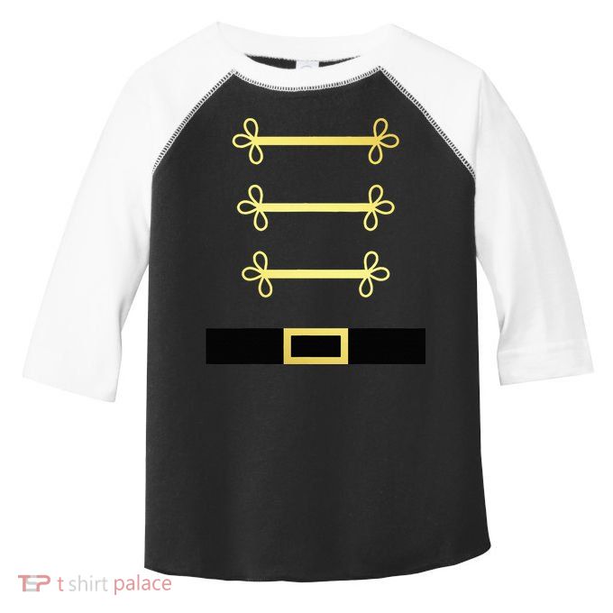 Toy Soldier Nutcracker Costume Uniform Toddler Fine Jersey T-Shirt