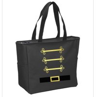 Toy Soldier Nutcracker Costume Uniform Zip Tote Bag