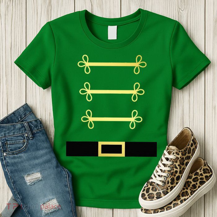 Toy Soldier Nutcracker Costume Uniform Womens T-Shirt