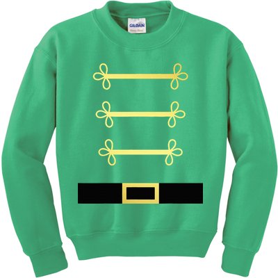 Toy Soldier Nutcracker Costume Uniform Kids Sweatshirt