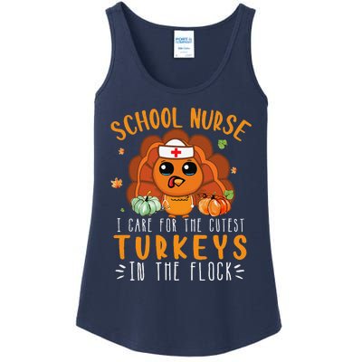 Tu School Nurse Thanksgiving Turkey Lover Costume Fall Ladies Essential Tank