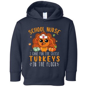 Tu School Nurse Thanksgiving Turkey Lover Costume Fall Toddler Hoodie