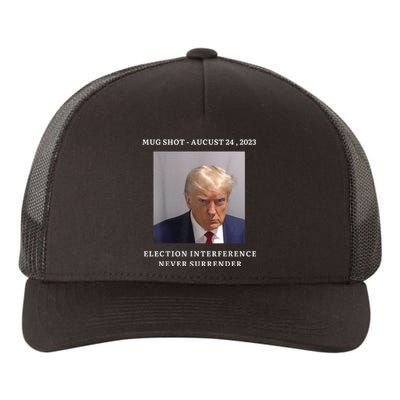 Trump Supporter Not Guilty Donald Trump Mugshot Yupoong Adult 5-Panel Trucker Hat