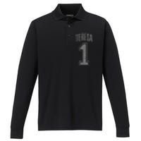 Teresa Supporter Number 1 Biggest Fan Performance Long Sleeve Polo