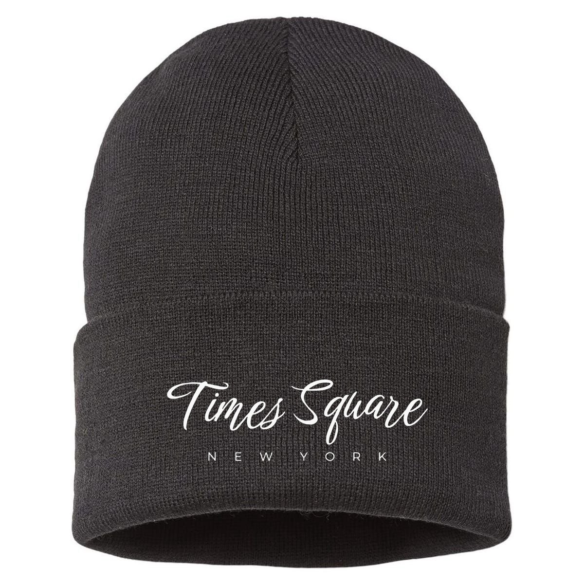 Times Square New York Sustainable Knit Beanie