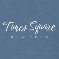 Times Square New York Garment-Dyed Sweatshirt
