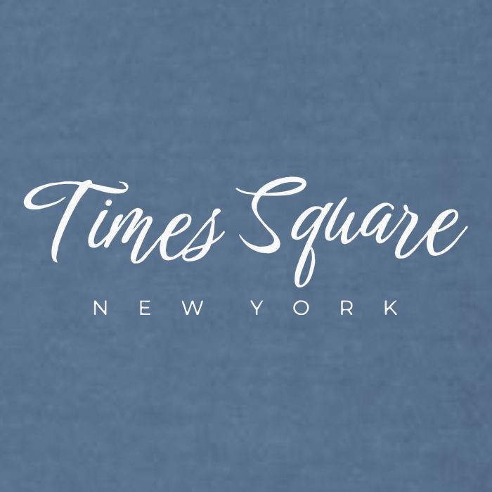 Times Square New York Garment-Dyed Sweatshirt