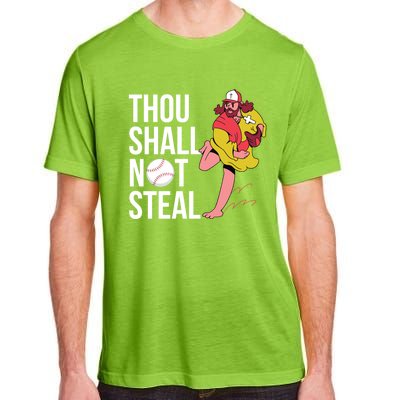 Thou Shall Not Steal Baseball Gift Adult ChromaSoft Performance T-Shirt