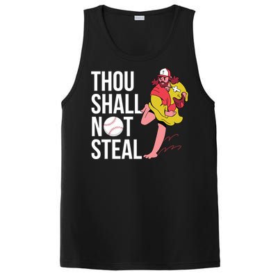 Thou Shall Not Steal Baseball Gift PosiCharge Competitor Tank