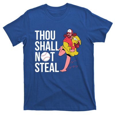 Thou Shall Not Steal Baseball Gift T-Shirt