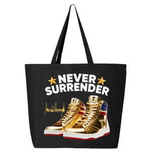 Trump Sneakers Never Surrender 25L Jumbo Tote