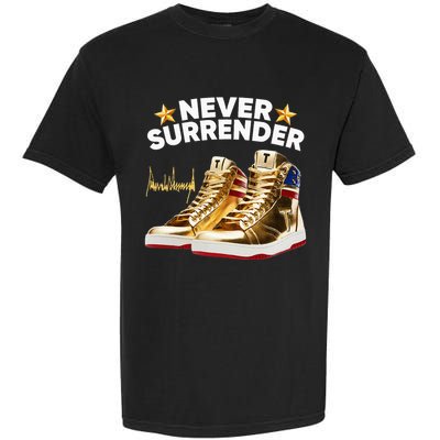 Trump Sneakers Never Surrender Garment-Dyed Heavyweight T-Shirt