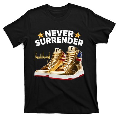 Trump Sneakers Never Surrender T-Shirt