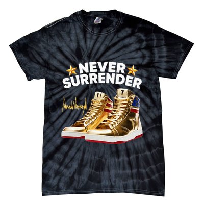 Trump Sneakers Never Surrender Tie-Dye T-Shirt