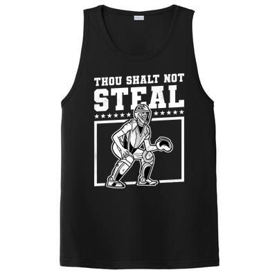 Thou Shalt Not Steal Baseball Cool Gift PosiCharge Competitor Tank