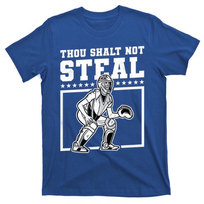 Thou Shalt Not Steal Baseball Cool Gift T-Shirt