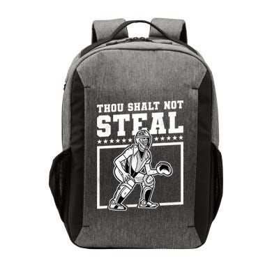 Thou Shalt Not Steal Baseball Cool Gift Vector Backpack