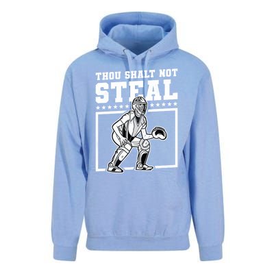 Thou Shalt Not Steal Baseball Cool Gift Unisex Surf Hoodie