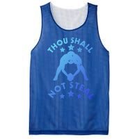 Thou Shall Not Steal Funny Baseball Softball Catcher Great Gift Mesh Reversible Basketball Jersey Tank