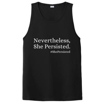 That Says Nevertheless She Persisted PosiCharge Competitor Tank