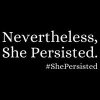 That Says Nevertheless She Persisted Cropped Pullover Crew