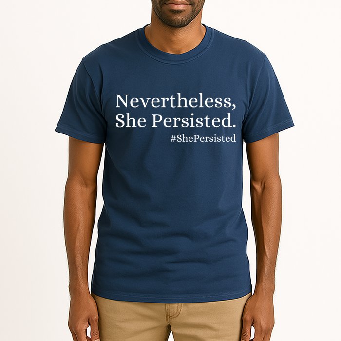 That Says Nevertheless She Persisted Tall T-Shirt