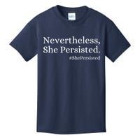 That Says Nevertheless She Persisted Kids T-Shirt