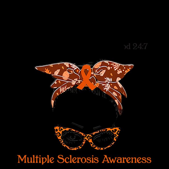 Thou Shalt Not Get On My Nerves Multiple Sclerosis Awareness Messy Bun MS 16 in Basic Backpack
