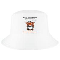 Thou Shalt Not Get On My Nerves Multiple Sclerosis Awareness Messy Bun MS Cool Comfort Performance Bucket Hat