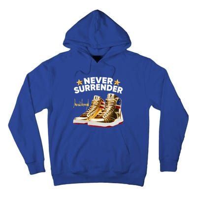 Trump Sneakers Never Surrender Tall Hoodie