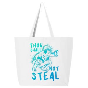 Thou Shall Not Steal Softball Catcher Gift 25L Jumbo Tote