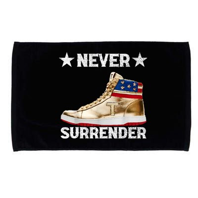 Trump Sneakers Never Surrender Pro Trump Microfiber Hand Towel