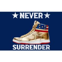 Trump Sneakers Never Surrender Pro Trump Bumper Sticker