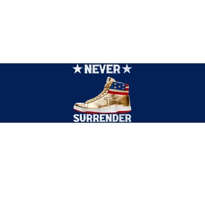 Trump Sneakers Never Surrender Pro Trump Bumper Sticker