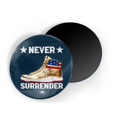 Trump Sneakers Never Surrender Pro Trump Magnet