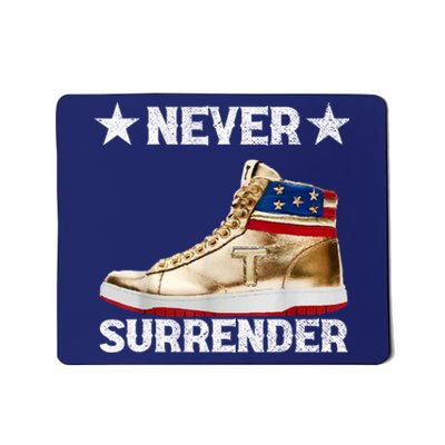 Trump Sneakers Never Surrender Pro Trump Mousepad